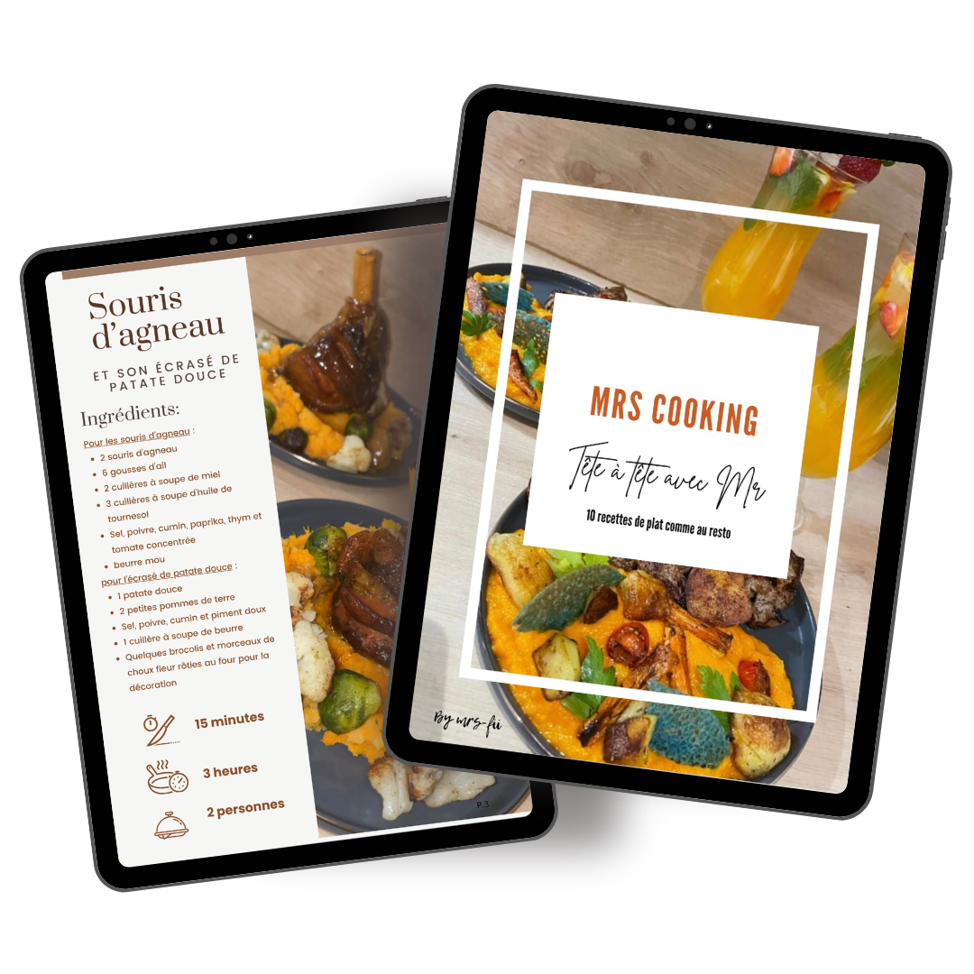 E-book 2 : 10 recettes de plat comme au resto