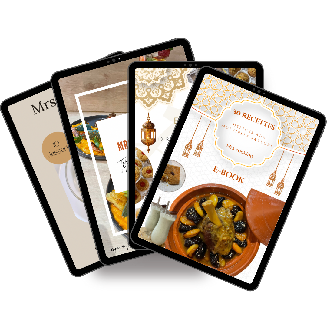 Pack complet : Un large choix de recettes variées